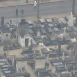 Testando o zoom da câmera - cemitério de Montparnasse. Do alto da torre.