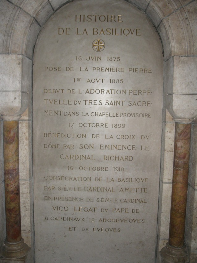 História da Sacre-Coeur II